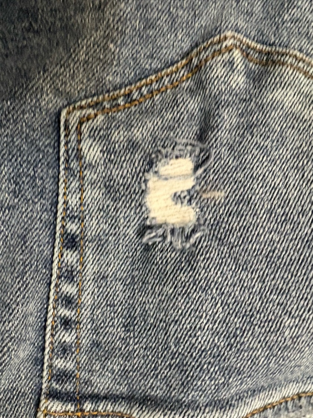 LOFT Indigo Distressed High-Rise Skinny Jeans - Picture 12 of 15